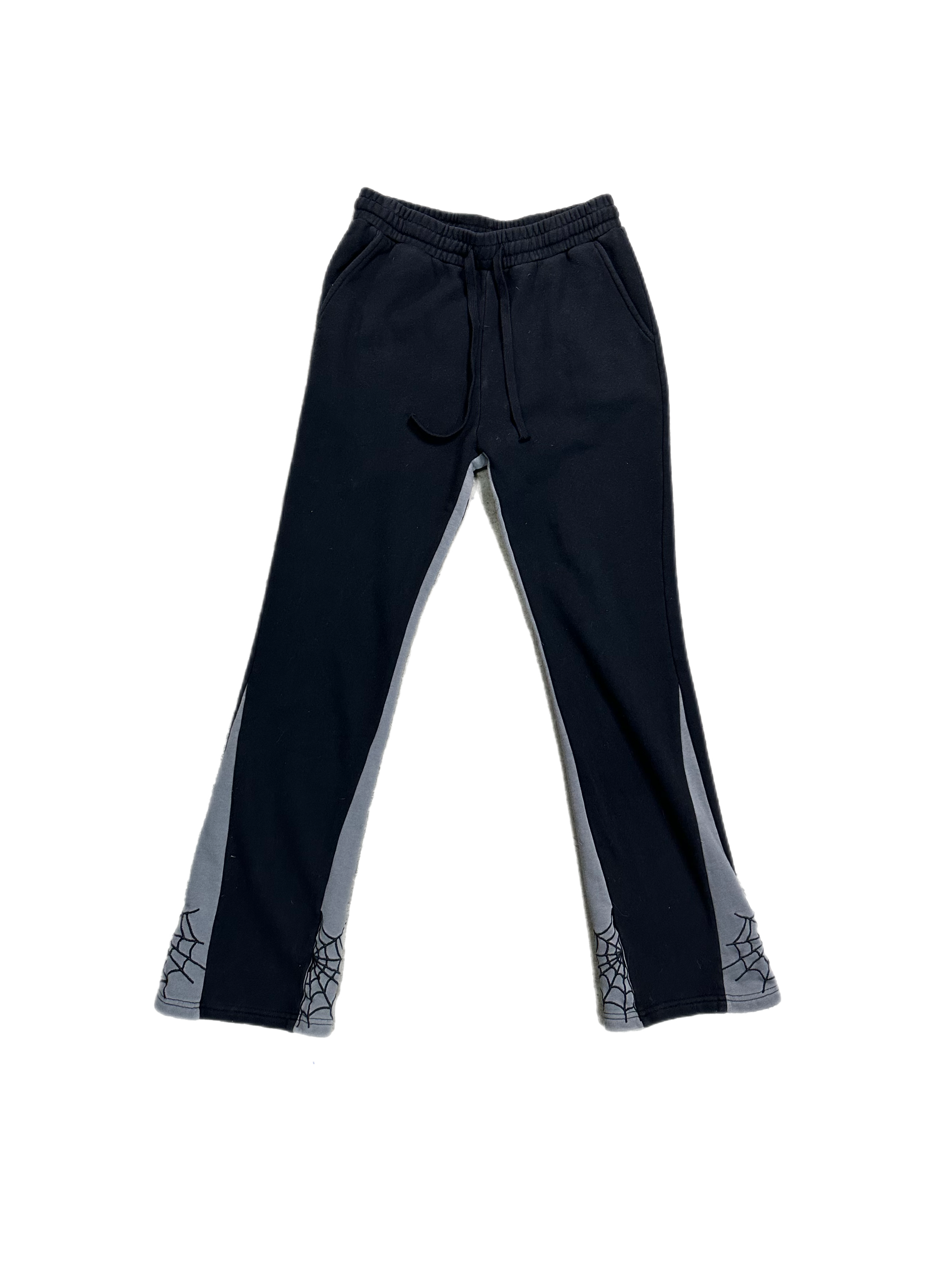 Araña Black Flare Pants Unisex – Arana Studios X Majorwavezz