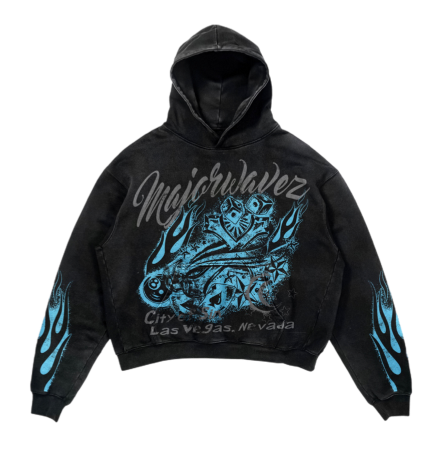 Araña x Majorwavez Flame Hoodie